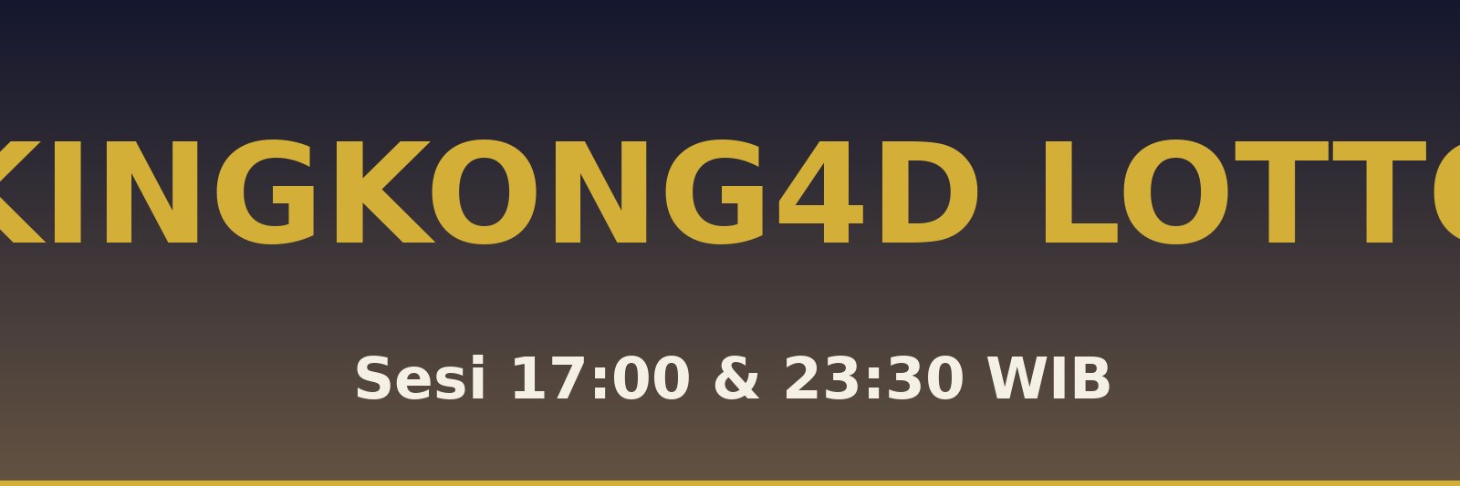 Kingkong4D Lotto Tigalingga